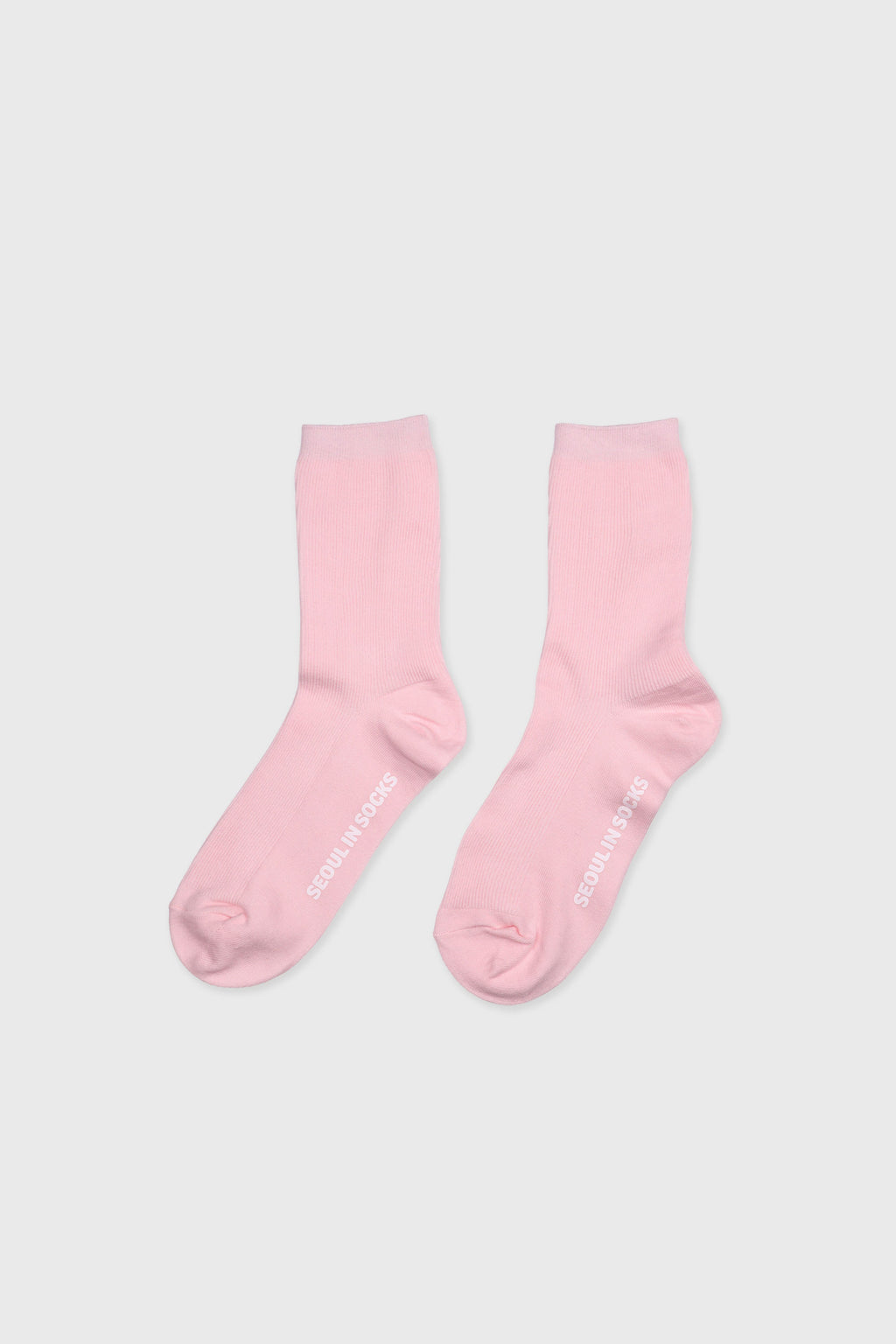 Daily Standard Breathable Ribbed Socks Pink