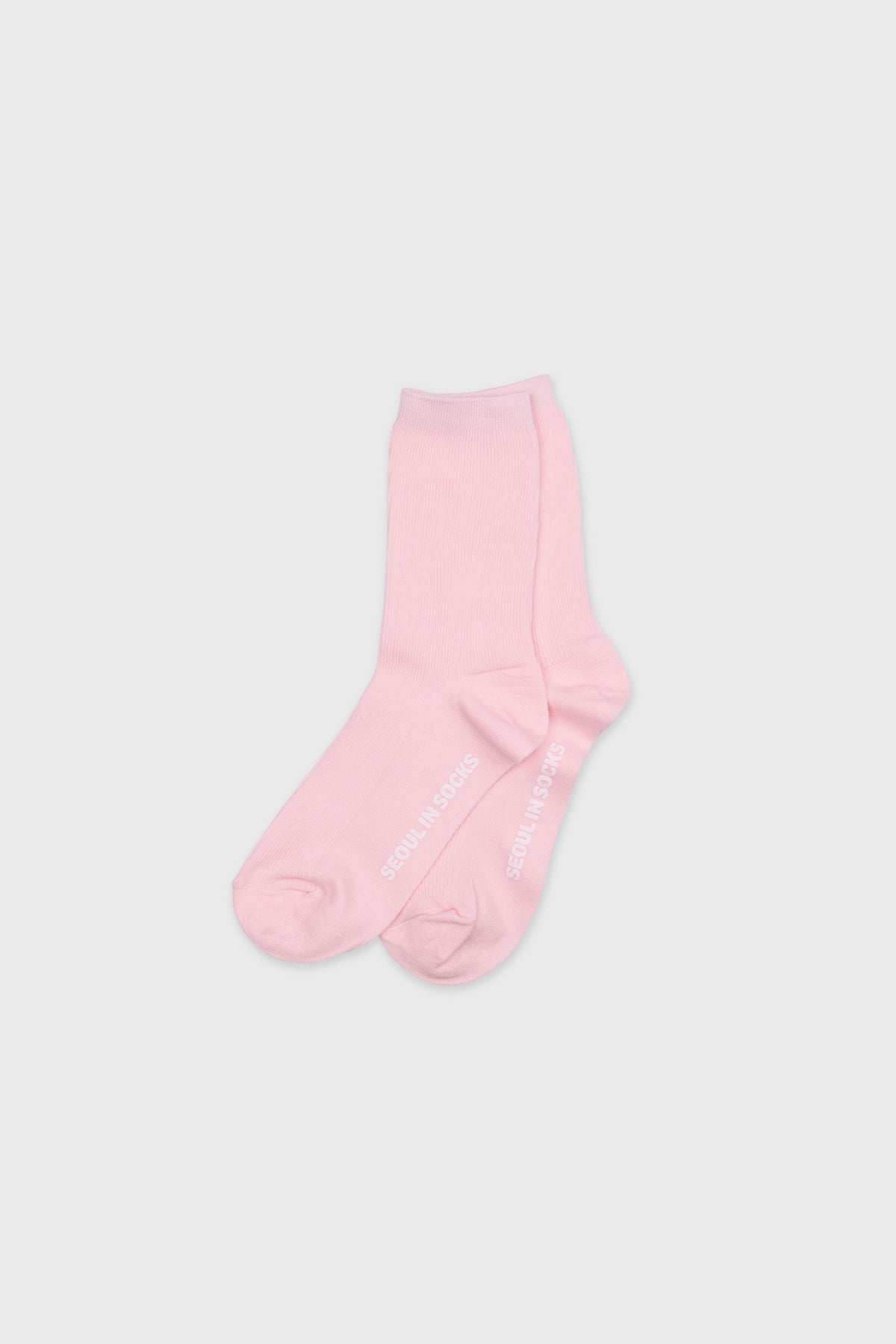 Daily Standard Breathable Ribbed Socks Pink