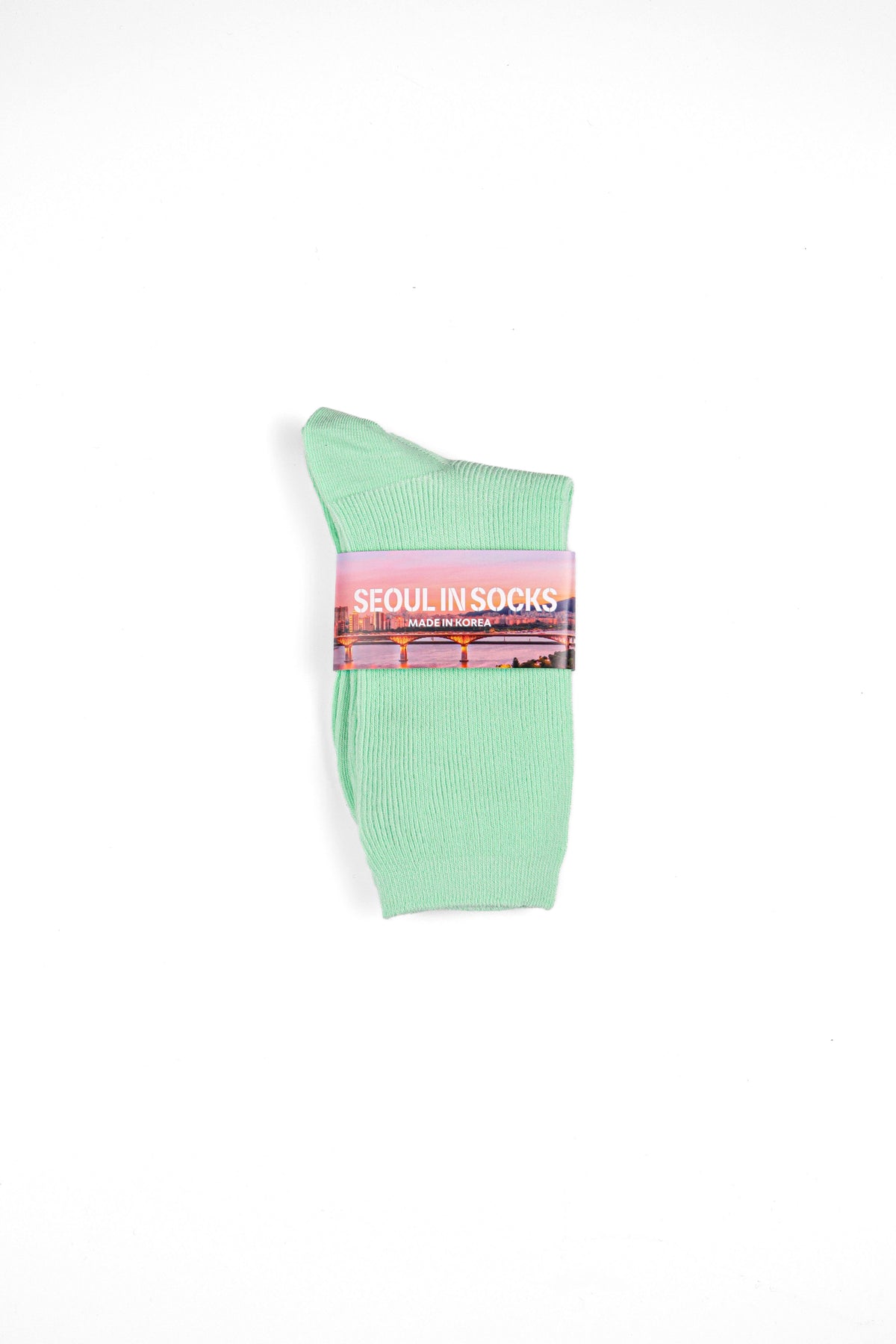 Daily Standard Breathable Ribbed Socks Mint