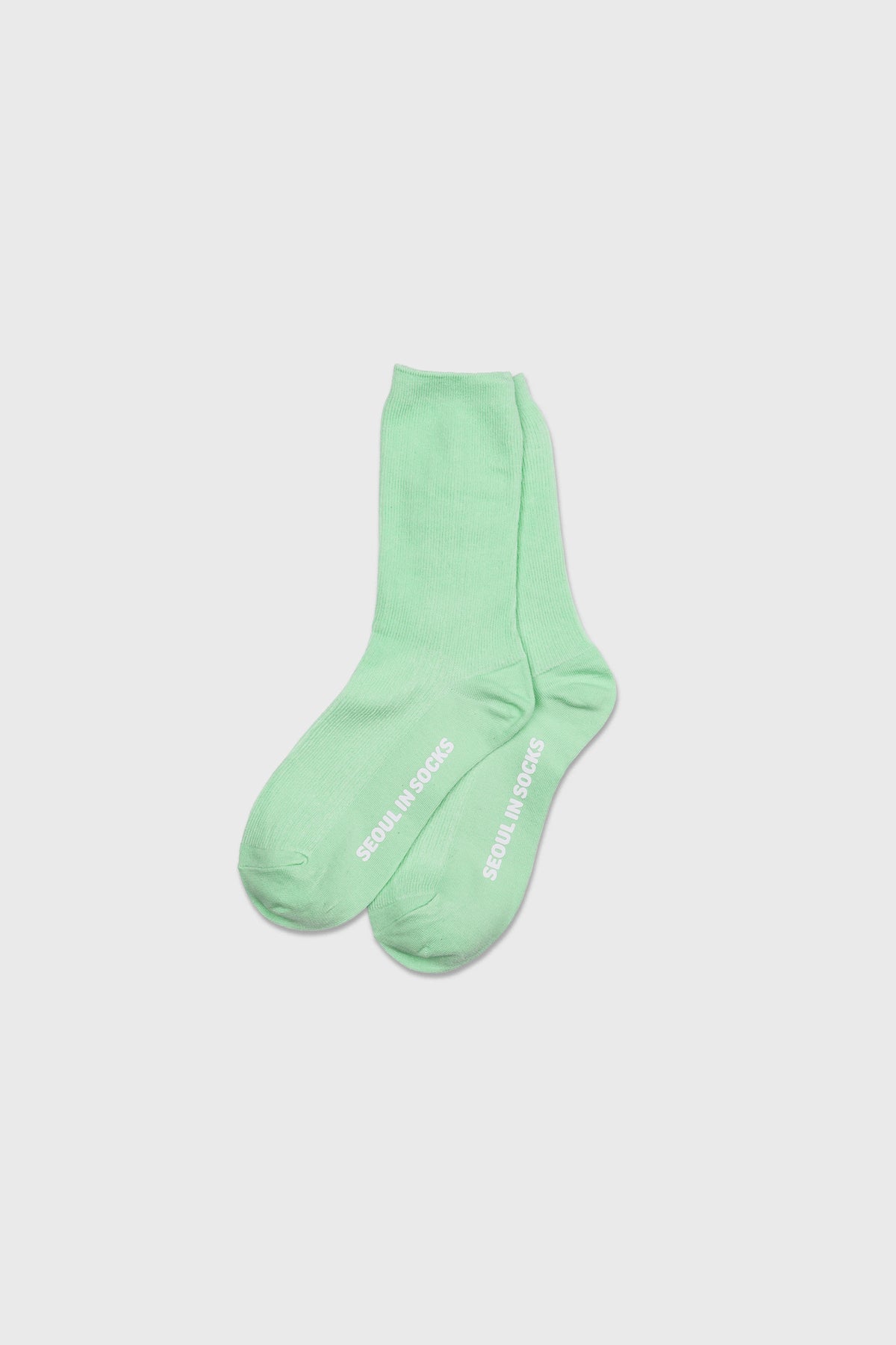 Daily Standard Breathable Ribbed Socks Mint
