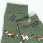 Women's Animal Pattern Crew Socks