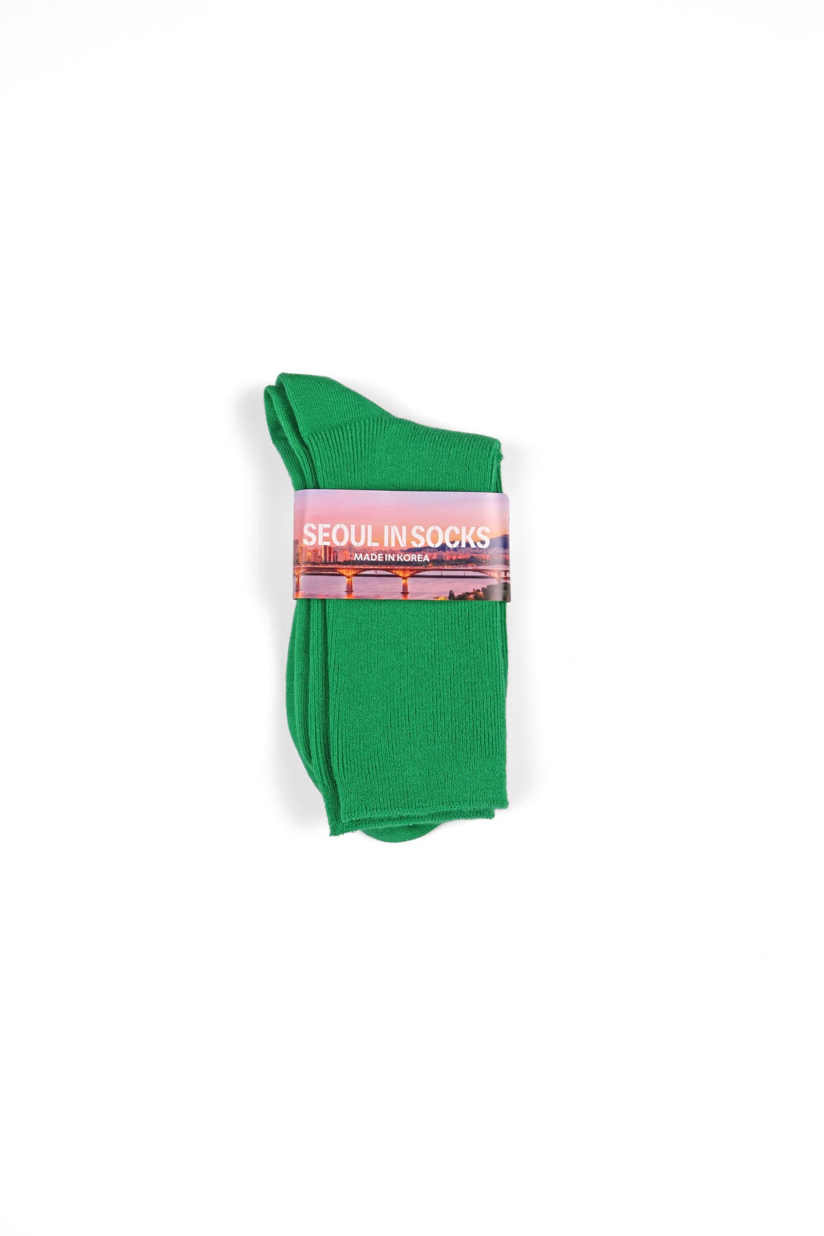 Daily Standard Breathable Ribbed Socks Green