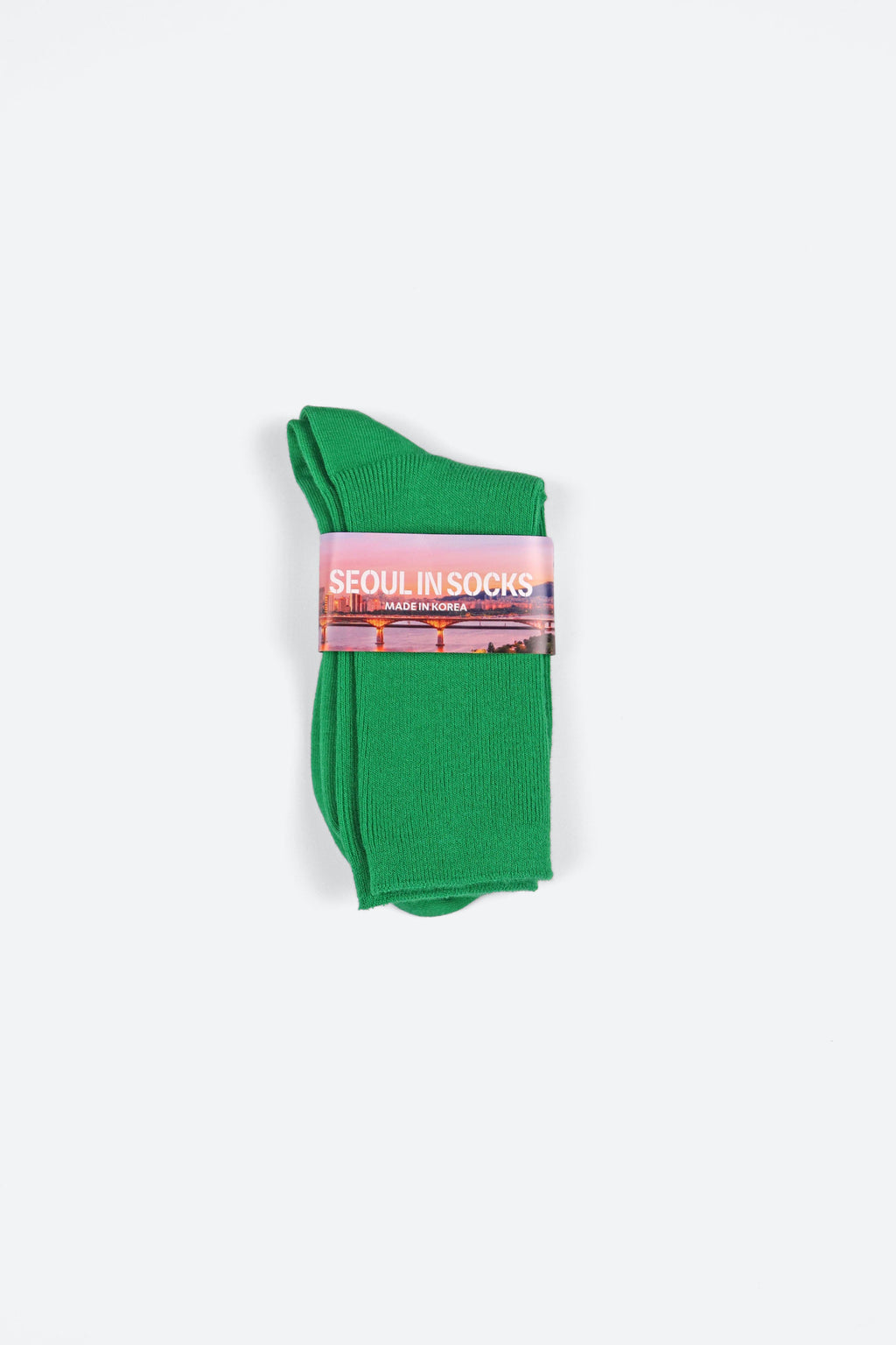 Daily Standard Breathable Ribbed Socks Green