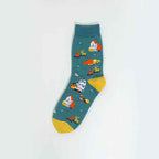Women's Winter Landscape Jacquard Crew Socks