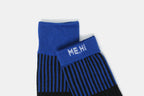 Men's Premium Combed Cotton Colorblock Crew Socks