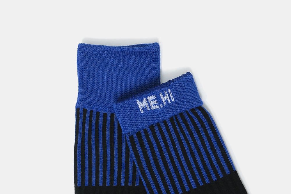 Men's Premium Combed Cotton Colorblock Crew Socks
