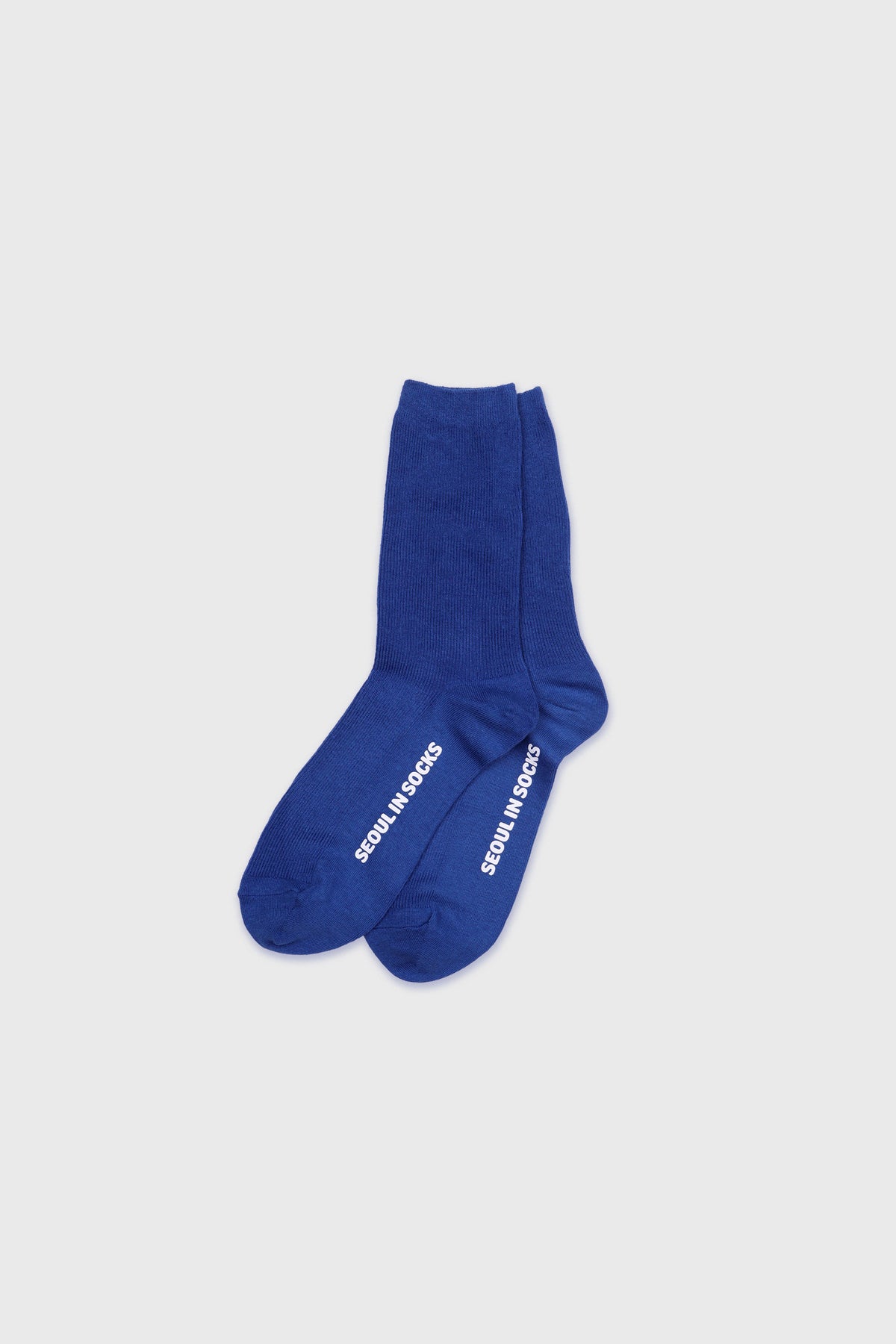 Daily Standard Breathable Ribbed Socks Blue