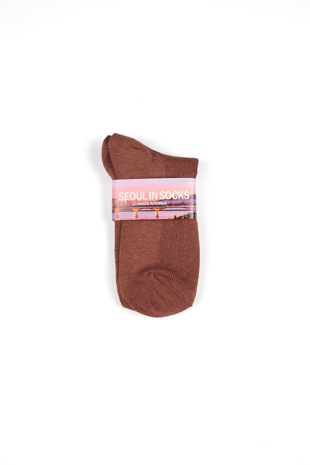 Daily Standard Breathable Ribbed Socks Camel