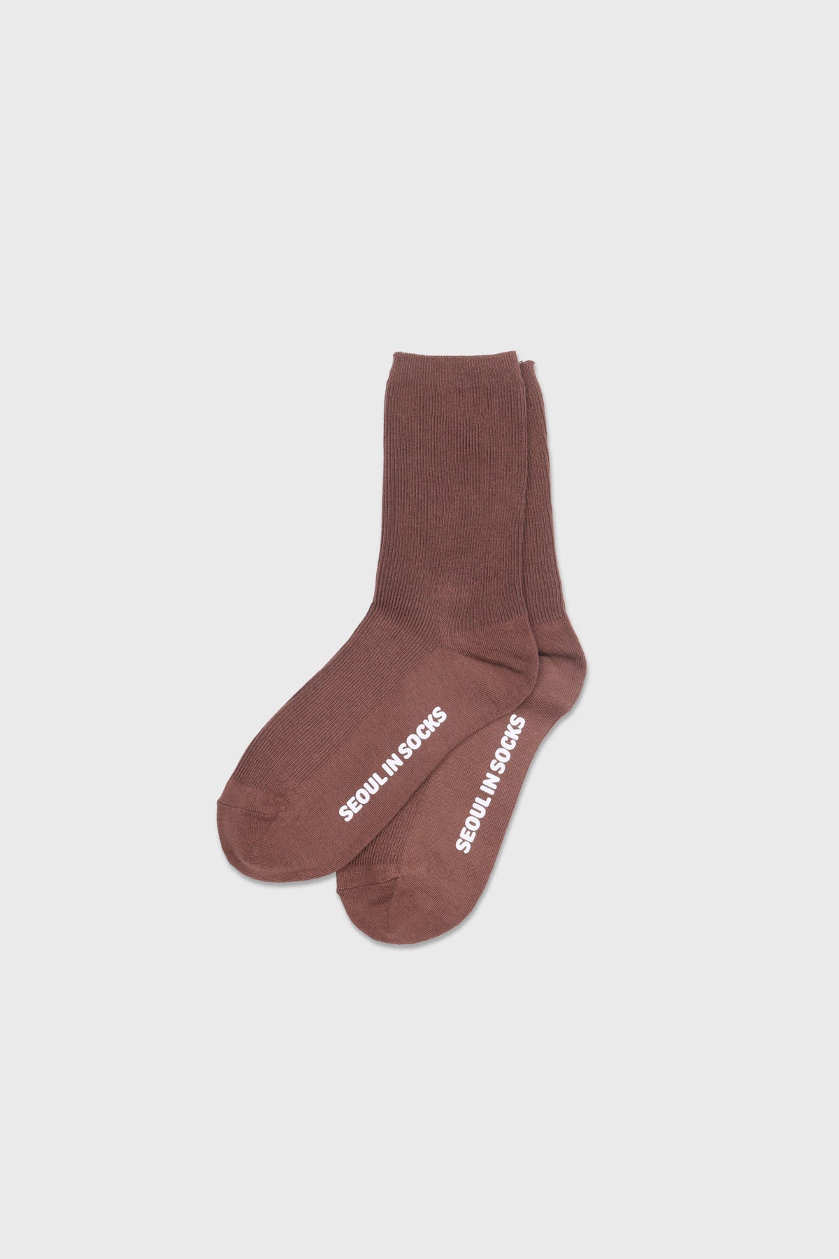 Daily Standard Breathable Ribbed Socks Camel