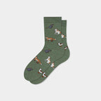 Women's Animal Pattern Crew Socks