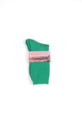 Daily Standard Breathable Ribbed Socks Jade Green