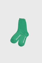 Daily Standard Breathable Ribbed Socks Jade Green