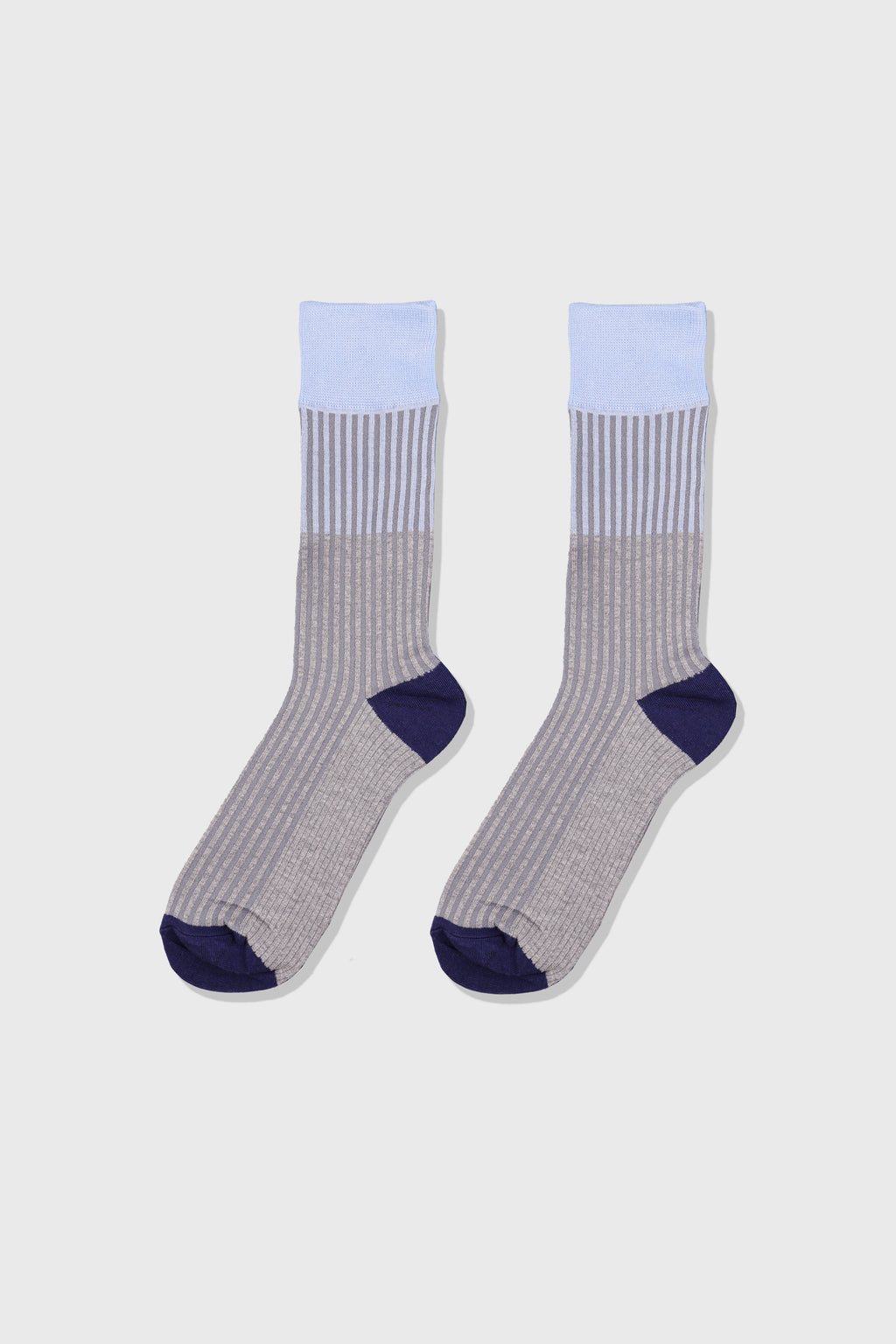 Men's Premium Combed Cotton Colorblock Crew Socks