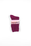 Daily Standard Breathable Ribbed Socks Mulberry