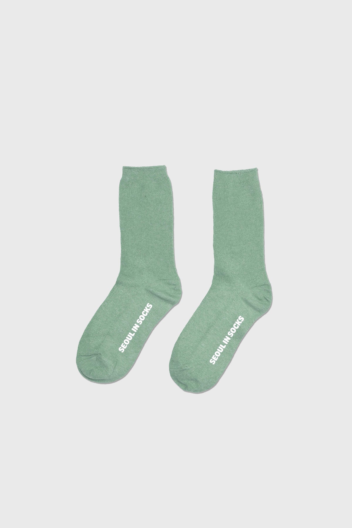 Daily Standard Breathable Ribbed Socks Sage
