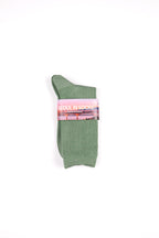 Daily Standard Breathable Ribbed Socks Sage