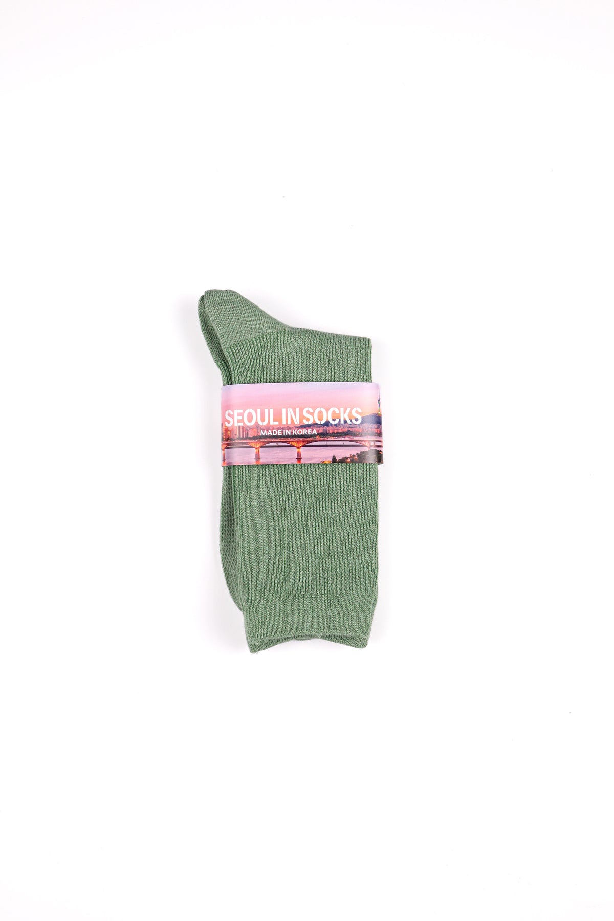 Daily Standard Breathable Ribbed Socks Sage