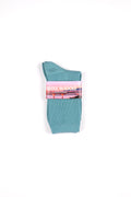 Daily Standard Breathable Ribbed Socks Dusty Blue