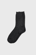 Women's Premium Modal Blend Shimmer Everyday Socks Black