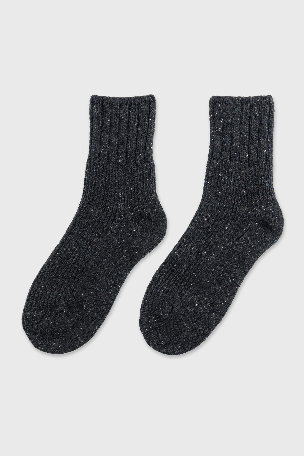 Women's Premium Wool Blend Thermal Winter Socks Black