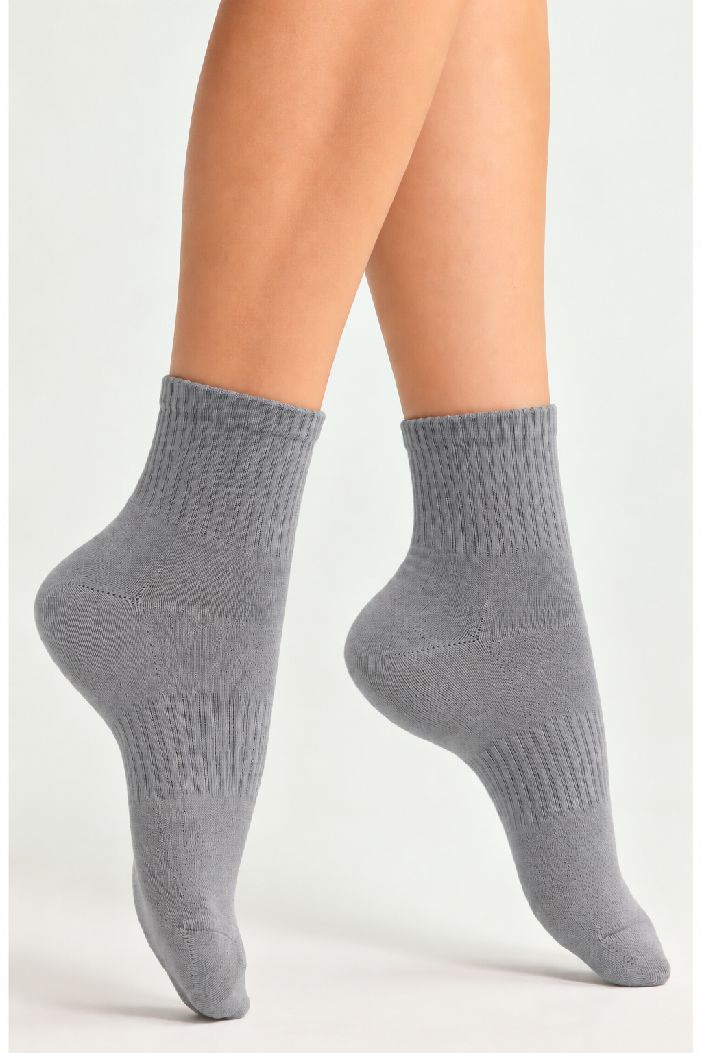 Women's Premium Wool Blend Thermal Winter Socks Gray