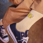 Men's Heart Balloon Graphic Casual Socks