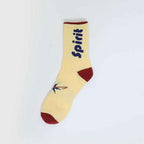 Men's Athletic Ribbed Graphic Crew Socks