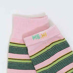 Men's Premium Combed Cotton Striped Crew Socks