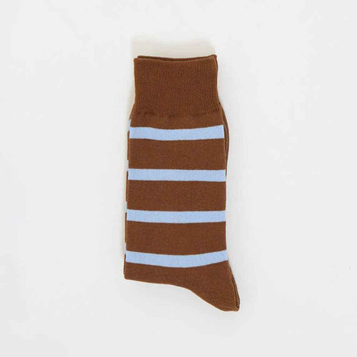 Men's Classic Horizontal Stripe Casual Socks