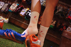 Women's Premium Combed Cotton Floral Ribbed Crew Socks