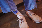 Men's High-Density Knit Argyle Diamond Business Crew Socks