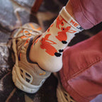 Women's Novelty Rabbit Graphic Crew Socks