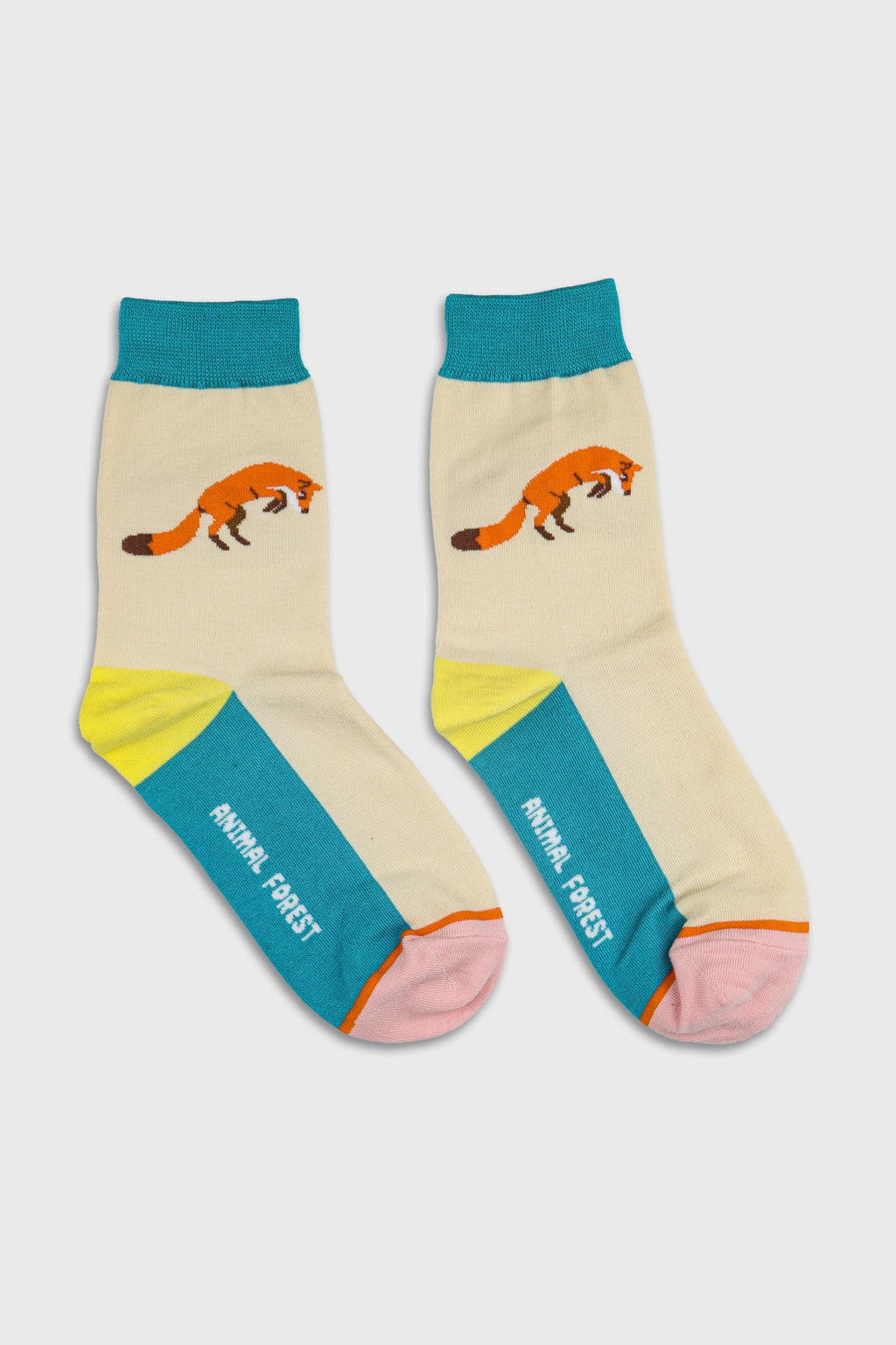 Women's Premium Combed Cotton Animal Forest Socks