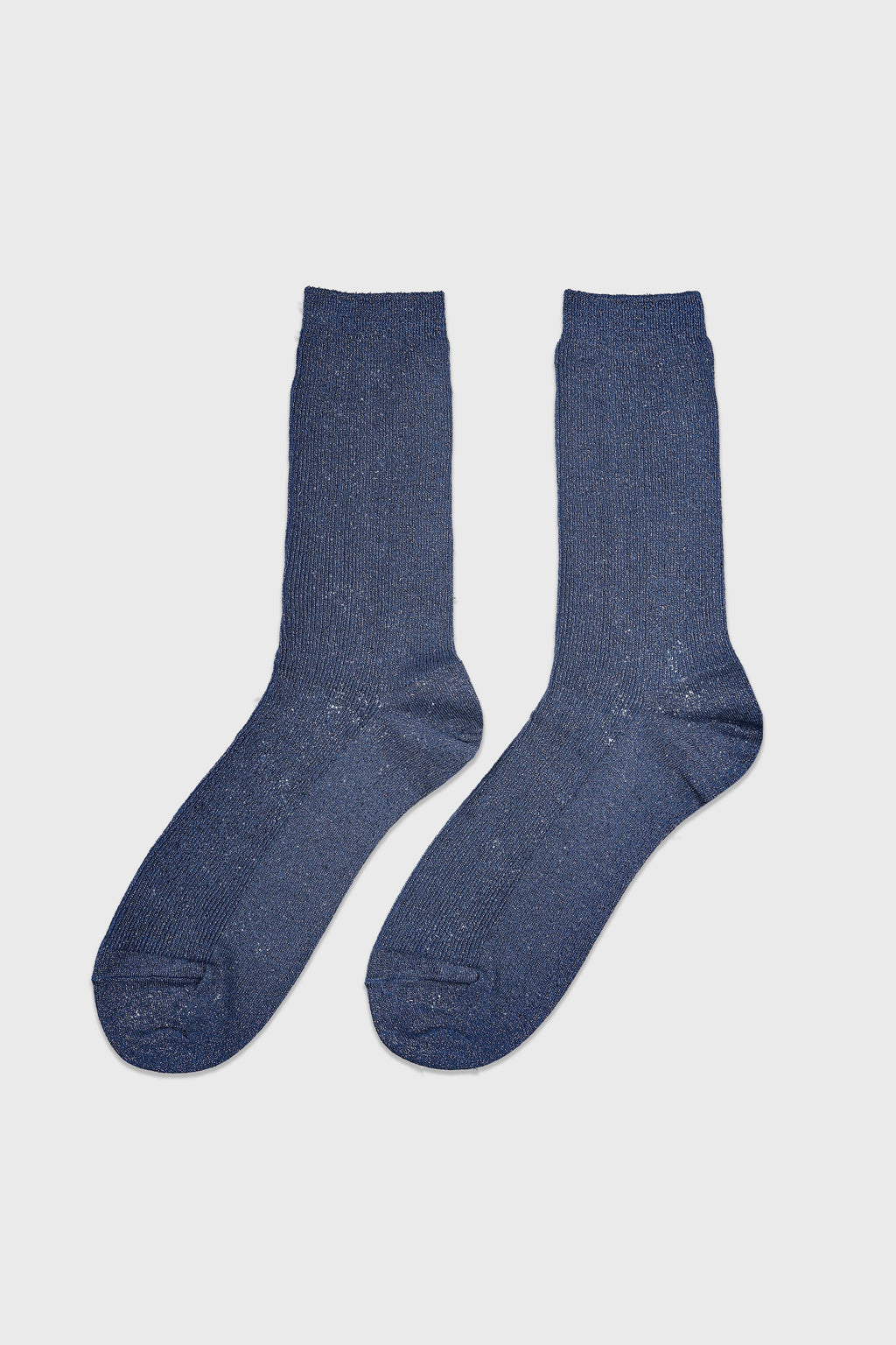 Women's Premium Modal Blend Shimmer Everyday Socks Navy