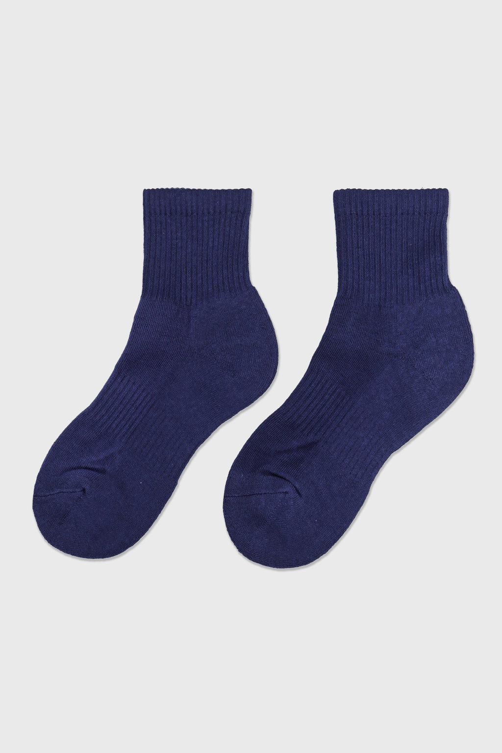 Women's Premium Cushioned Athletic Ankle Socks with Arch Support Navy