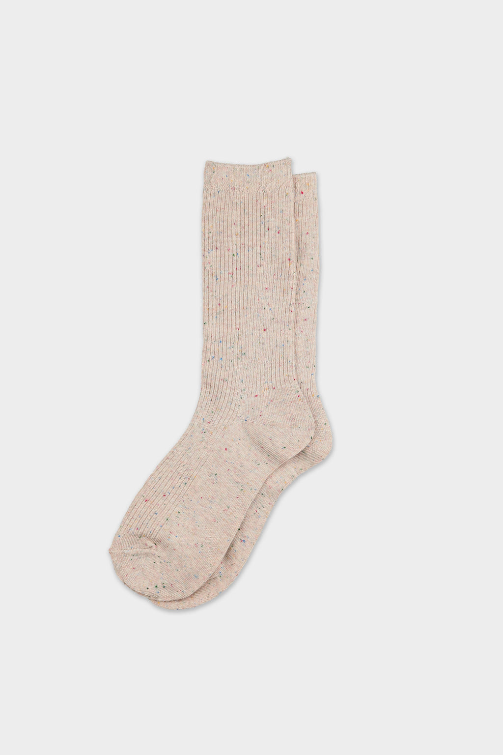 Women's Women's Textured Nep Ribbed Crew Socks
