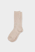 Women's Women's Textured Nep Ribbed Crew Socks