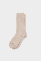 Women's Women's Textured Nep Ribbed Crew Socks