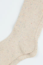 Women's Women's Textured Nep Ribbed Crew Socks
