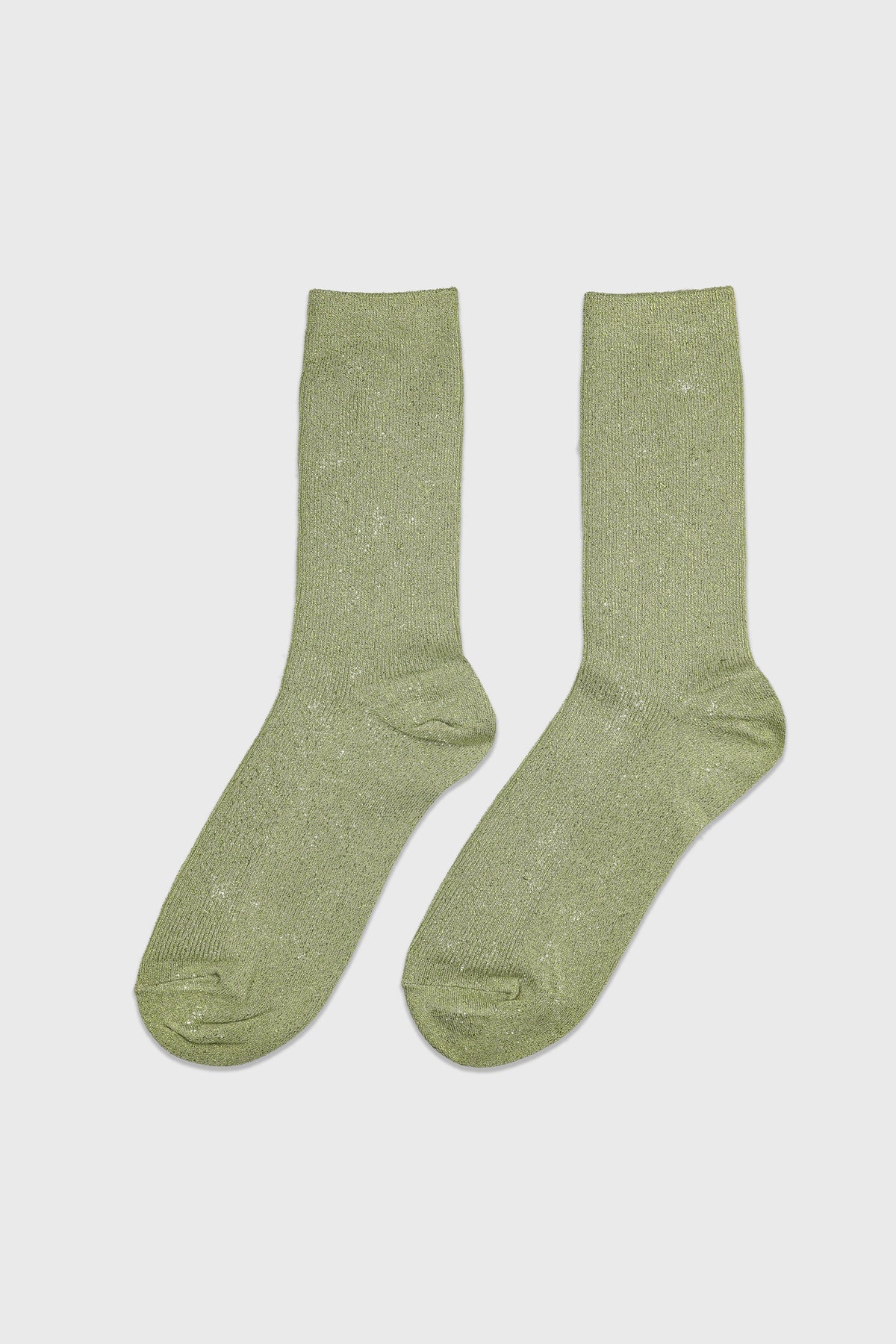 Women's Premium Modal Blend Shimmer Everyday Socks Olive