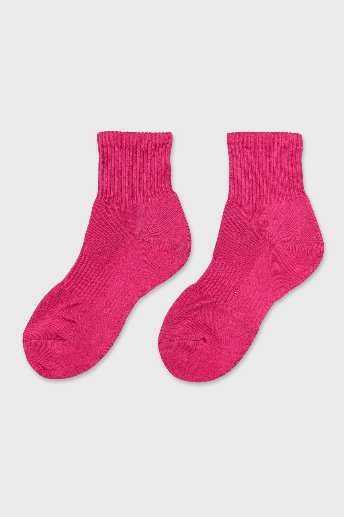 Women's Premium Cushioned Athletic Ankle Socks with Arch Support Pink