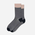 Men's Classic Herringbone Crew Dress Socks