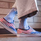 Men's Classic Greek Bust Graphic Crew Socks