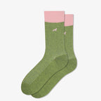 Men's Premium Combed Cotton Ribbed Crew Socks