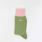 Men's Premium Combed Cotton Ribbed Crew Socks