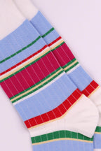 Men's Retro Striped Dress Socks