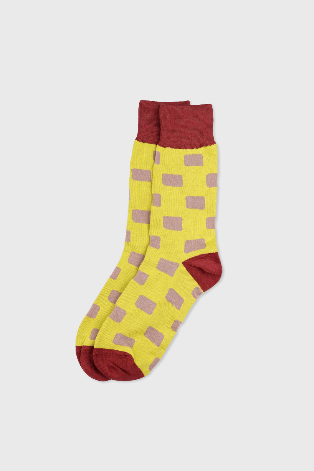 Men's Premium Combed Cotton Geometric Crew Socks-Men's Premium Combed Cotton Geometric Crew Socks