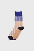 Men's High-Density Knit Argyle Diamond Business Crew Socks