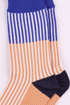 Men's High-Density Knit Argyle Diamond Business Crew Socks