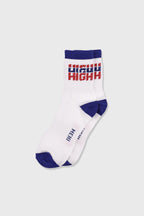 Men's Knitted Graphic Sport Crew Socks